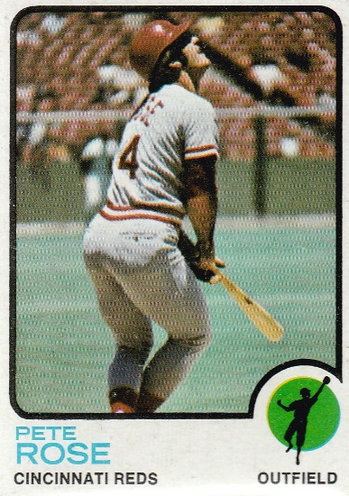PETE ROSE 1973 TOPPS CARD #130