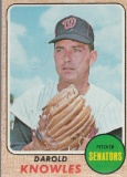 DAROLD KNOWLES 1968 TOPPS CARD #483