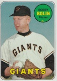 BOB BOLIN 1969 TOPPS CARD #505