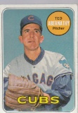 TED ABERNATHY 1969 TOPPS CARD #483