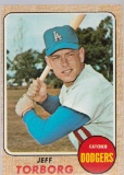 JEFF TORBORG 1968 TOPPS CARD #492