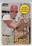 JULIAN JAVIER 1969 TOPPS CARD #497