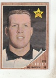 BOB FARLEY 1962 TOPPS ROOKIE CARD #426