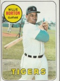 WILLIE HORTON 1969 TOPPS CARD #180