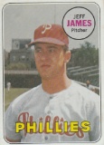 JEFF JAMES 1969 TOPPS CARD #477
