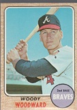 WOODY WOODWARD 1968 TOPPS CARD #476