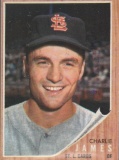 CHARLIE JAMES 1962 TOPPS CARD #412