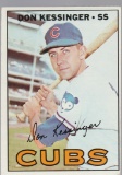 DON KESSINGER 1967 TOPPS CARD #419