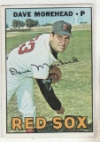 DAVE MOREHEAD 1967 TOPPS CARD #297