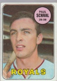 PAUL SCHAAL 1969 TOPPS CARD #352