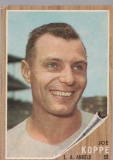 JOE KOPPE 1962 TOPPS CARD #39