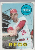 TONY PEREZ 1969 TOPPS CARD #295