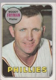 WOODY FRYMAN  1969 TOPPS CARD #51