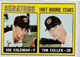 1967 TOPPS CARD #167 SENATORS ROOKIE STARS