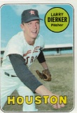 LARRY DIERKER 1969 TOPPS CARD #411