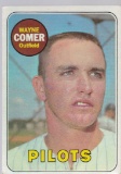 WAYNE COMER 1969 TOPPS CARD #346