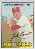 JACKIE BRANDT 1967 TOPPS CARD #142