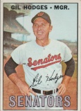 GIL HODGES 1967 TOPPS CARD #228
