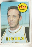 ROY FACE 1969 TOPPS CARD #207