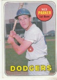 WES PARKER 1969 TOPPS CARD #493