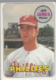 JEFF JAMES 1969 TOPPS CARD #477