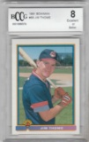 JIM THOME 1991 BOWMAN ROOKIE CARD #68 / GRADED