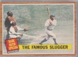 1962 TOPPS CARD #138 BABE RUTH SPECIAL / THE FAMOUS SLUGGER