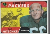 RAY NITSCHKE 1968 TOPPS CARD #157