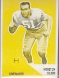 JIM MATHENY 1960 FLEER PROOF FOOTBALL CARD #122