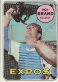 RON BRAND 1969 TOPPS CARD #549