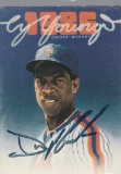 DWIGHT GOODEN HAND SIGNED BRODER COLLECTOR CARD