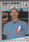 RANDY JOHNSON 1989 FLEER ROOKIE CARD #381