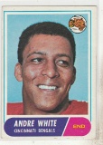 ANDRE WHITE 1968 TOPPS CARD #148