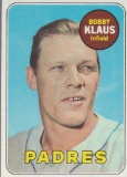 BOBBY KLAUS 1969 TOPPS CARD #387