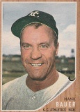 HANK BAUER 1962 TOPPS CARD #463