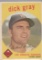 DICK GRAY 1959 TOPPS CARD #244