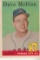 DAVE MELTON 1958 TOPPS CARD #391