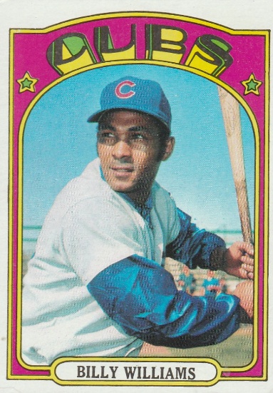 BILLY WILLIAMS 1972 TOPPS CARD #439