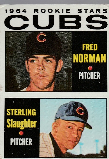 1964 TOPPS CARD #469 CUBS ROOKIE STARS