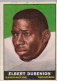 ELBERT DUBENION 1961 TOPPS CARD #159