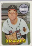 CLAUDE RAYMOND 1969 TOPPS CARD #446