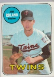 JIM ROLAND 1969 TOPPS CARD #336