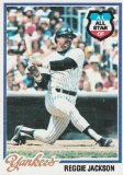 REGGIE JACKSON 1978 TOPPS CARD #200