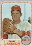 LARRY JACKSON 1968 TOPPS CARD #81