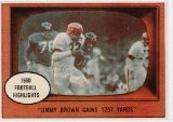 JIM BROWN 1961 TOPPS CARD #77