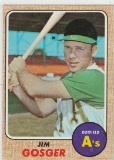 JIM GOSGER 1968 TOPPS CARD #343