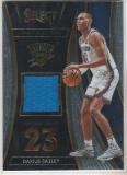 DARIUS BAZLEY 2019/20 PANINI SELECT DRAFT SELECTION JERSEY CARD