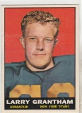 LARRY GRANTHAM 1961 TOPPS CARD #154