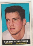 AUSTIN GONSOULIN 1961 TOPPS CARD #192