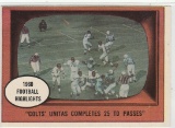 JOHNNY UNITAS 1961 TOPPS CARD #57